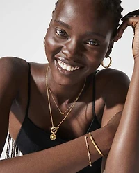 Kimberly Chain Necklace in 18k Gold Vermeil