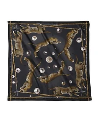 Jaguar Square Scarf Olive