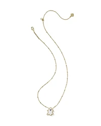 Ghost Gold Short Pendant Necklace