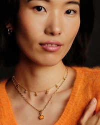 Halloween Gold Strand Necklace