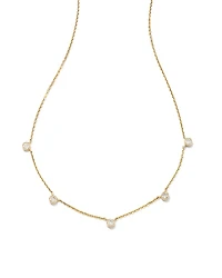 Audrey Strand Necklace White Diamond