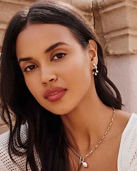 Leighton Convertible Mixed Metal Pearl Chain Necklace in Freshwater Cultured Pearl