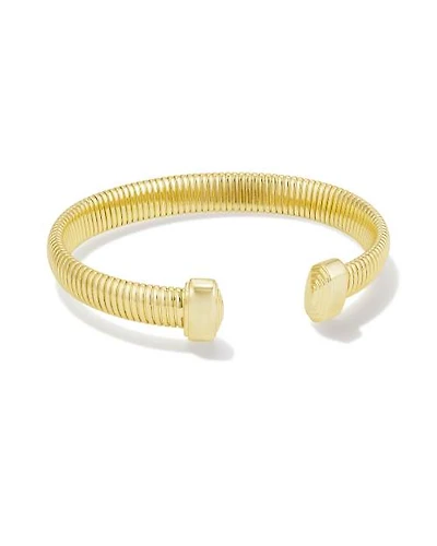 Heather Cuff Bracelet in Gold