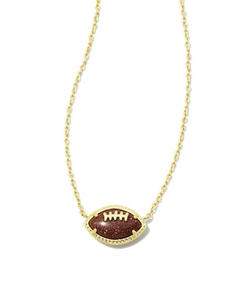 Football Short Pendant Necklace