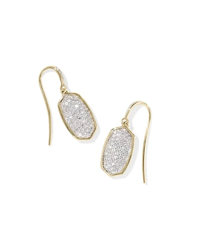 Lee Drop Earrings Pave Diamond
