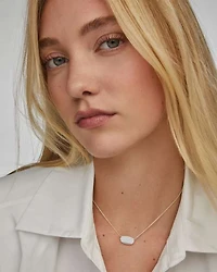 Elisa Sterling Pendant Necklace