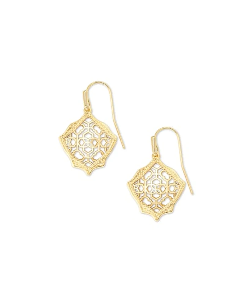 KYRIE EARRING GOLD FILIGREE METAL
