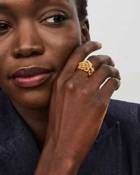 Ansel Rose Cocktail Ring