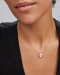 Baseball Short Pendant Necklace