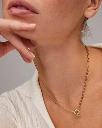 Leighton Convertible Pearl Chain Necklace