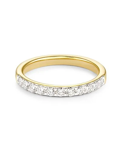 Raleigh 14k White Gold Band Ring Diamond