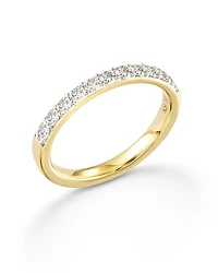Raleigh 14k White Gold Band Ring Diamond