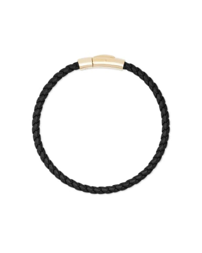 Evans 18k Yellow Gold Vermeil Corded Bracelet