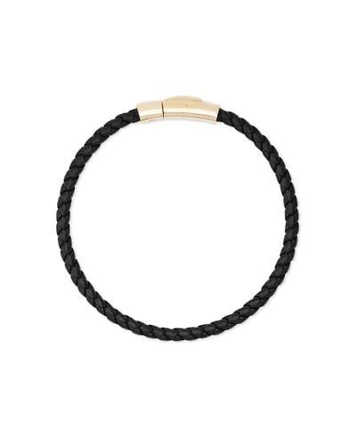Evans 18k Yellow Gold Vermeil Corded Bracelet
