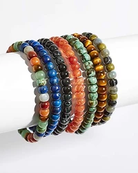 Cade Oxidized Sterling Silver Bracelet Blue Lapis