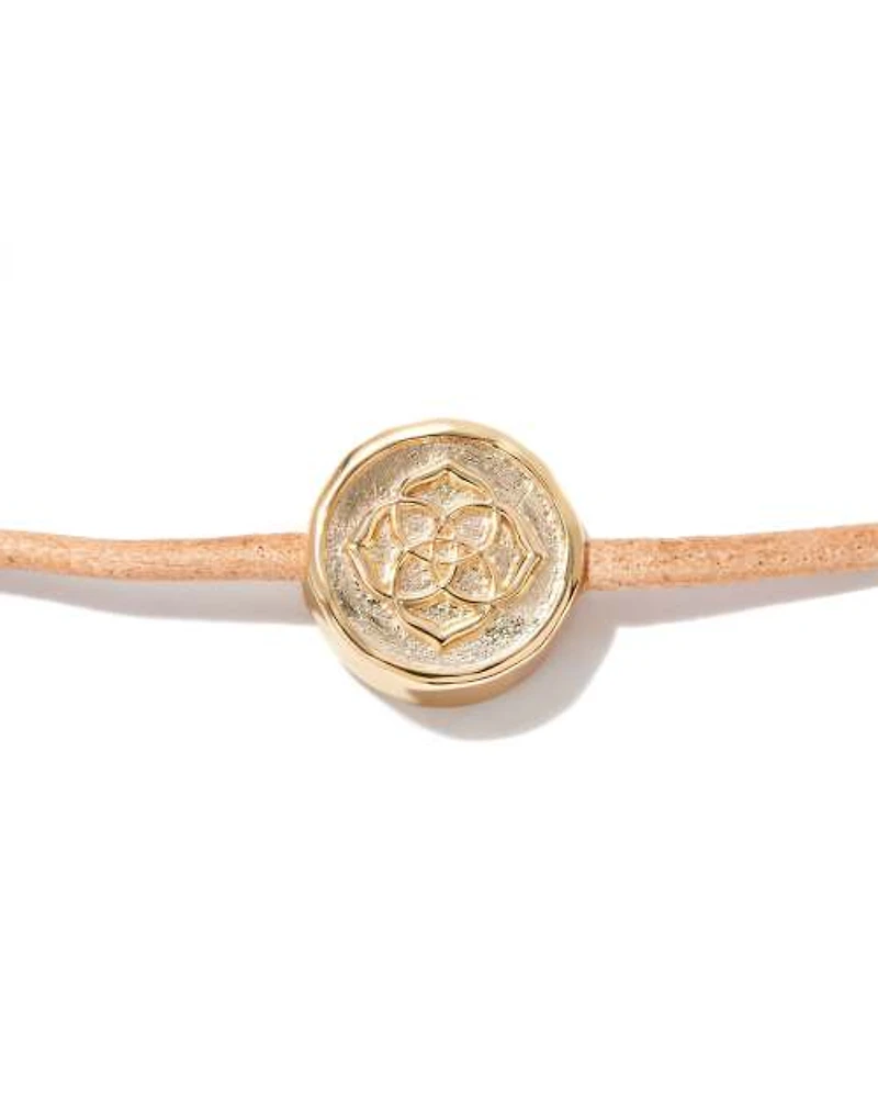 Stamped Dira Gold Bracelet Ivory Mother-Of-Pearl