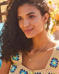 Hadley Butterfly Drop Earrings in Gold