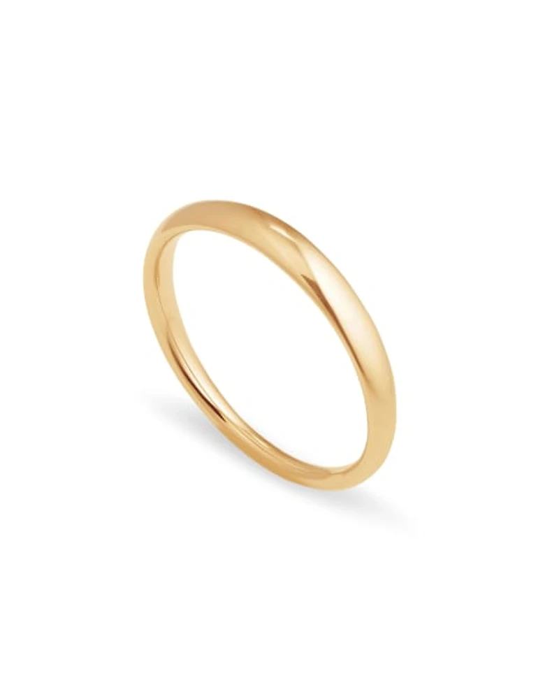 Keeley Band Ring 18k Gold Vermeil