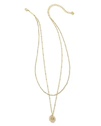 Brielle Multi Strand Necklace in Silver