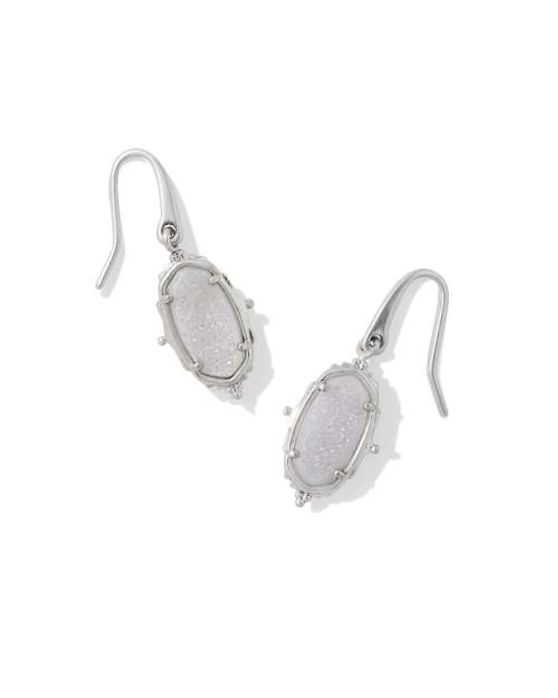 Baroque Lee Drop Earrings Silver