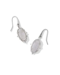 Baroque Lee Drop Earrings Silver