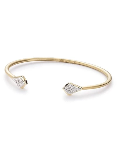 Alexi Pinch Bracelet in Pave Diamonds