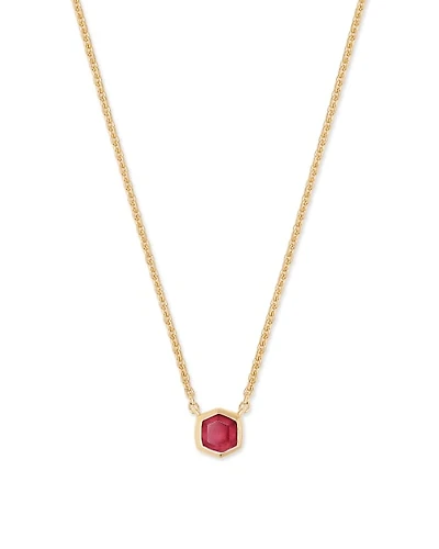 Davie 18k Gold Vermeil Pendant Necklace