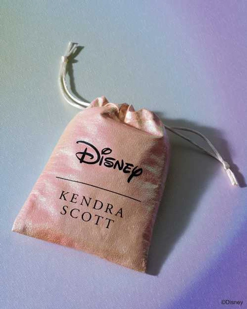 Disney | Kendra Scott Gold Mickey Mouse Corded Bracelet in Iridescent Drusy