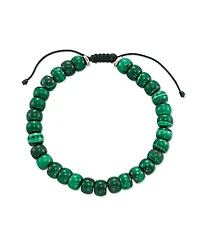 Cade Oxidized Sterling Silver Bracelet Blue Lapis