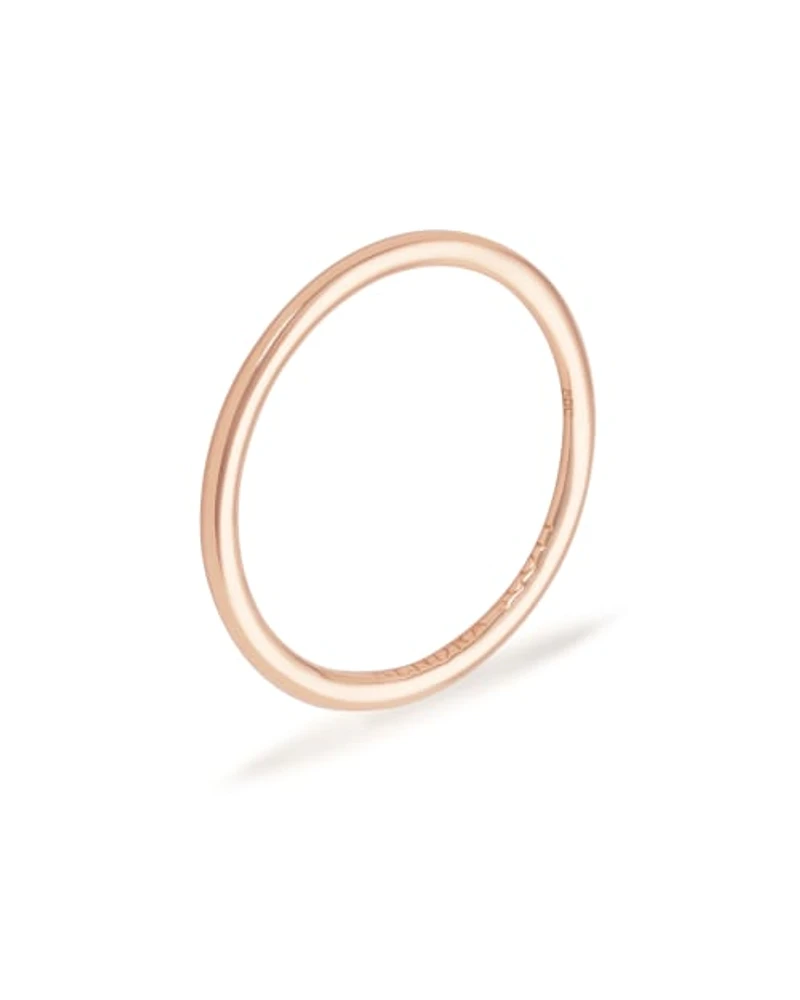 Haley 14K White Gold Band Ring