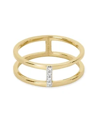 Waylon 14K White Gold Band Ring Diamond