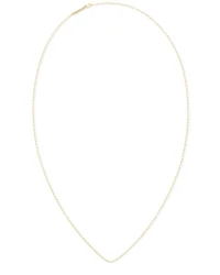 30 Inch Thin Chain Necklace 18k Gold Vermeil