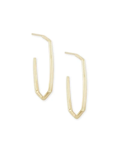 Ellen Hoop Earrings Sterling Silver