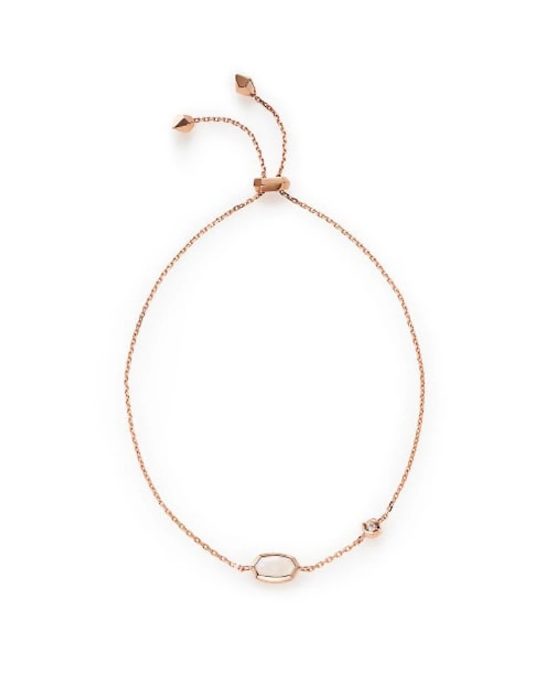 Benson Adjustable Bracelet in Rainbow Moonstone