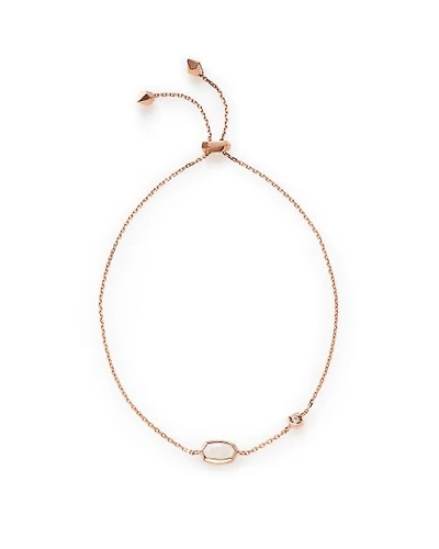 Benson Adjustable Bracelet in Rainbow Moonstone