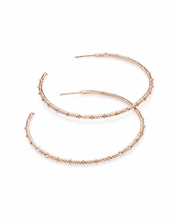 0.66 ct Nia 14k Rose Gold Earrings White Diamond