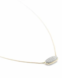 Elisa Pave Diamond Pendant Necklace