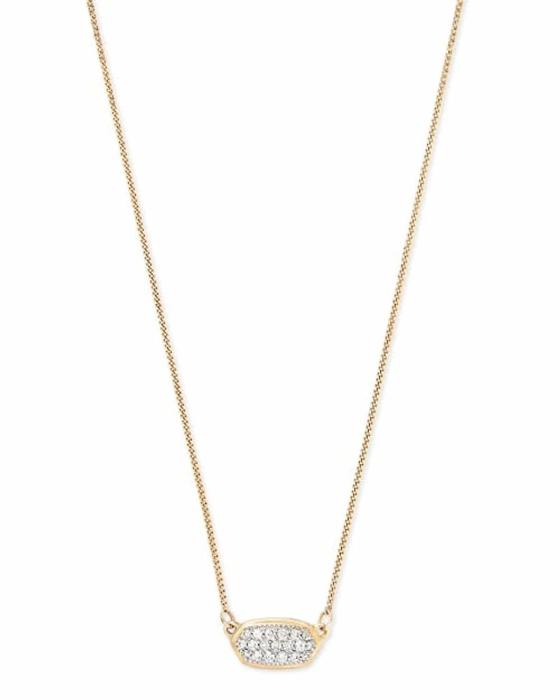 Lisa Pave Diamond Pendant Necklace