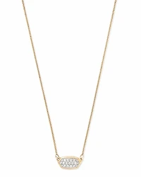 Lisa Pave Diamond Pendant Necklace