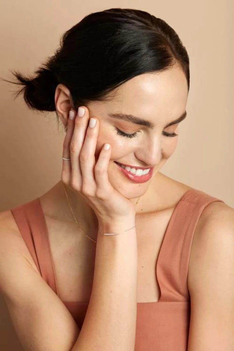 0.5 ct Remi 14k Rose Gold Band Ring White Diamonds