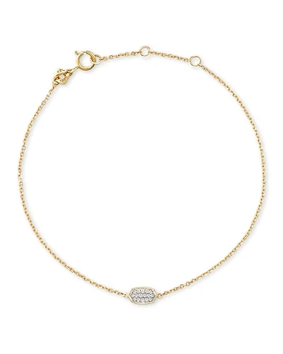 Millicent Delicate Chain Bracelet White Diamond