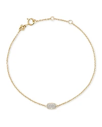 Millicent Delicate Chain Bracelet White Diamond