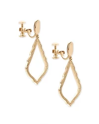 Sophia Clip-On Drop Earrings