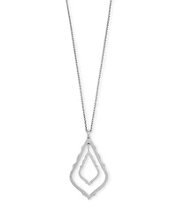 Simon Long Pendant Necklace Rose Gold