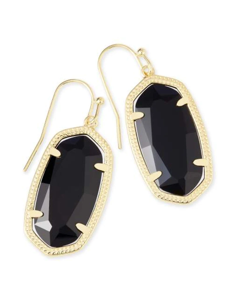 Dani Drop Earrings Gold