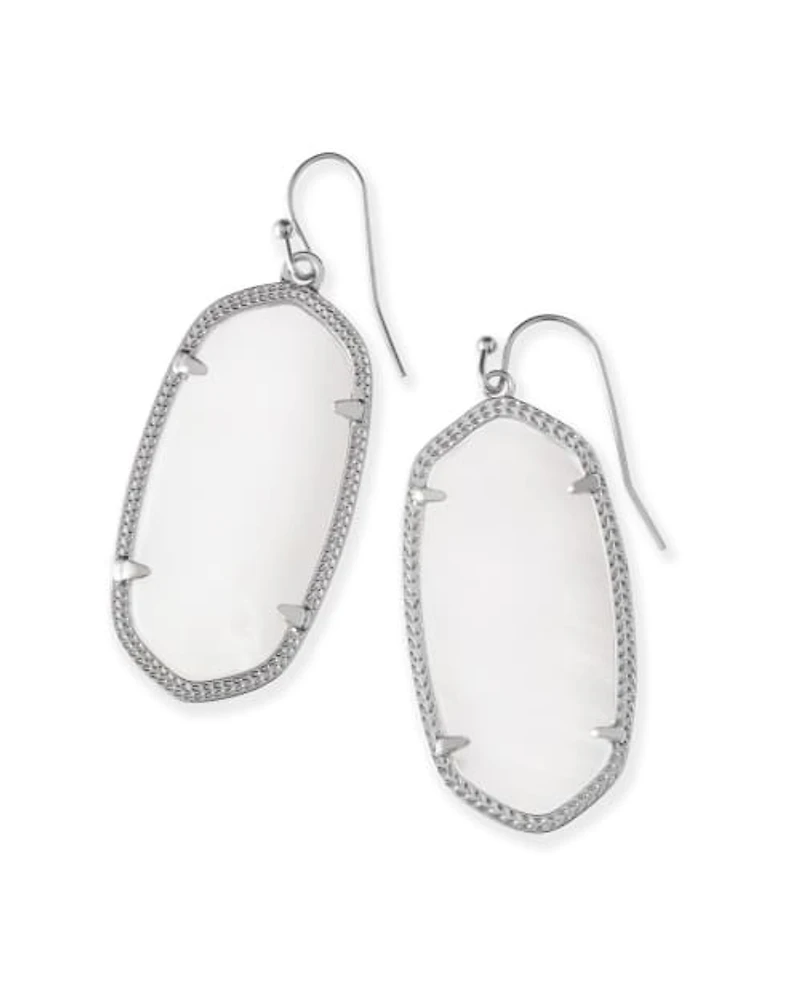 Elle Drop Earrings Silver