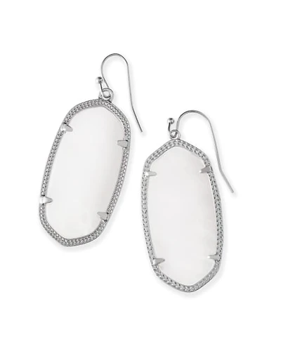 Elle Drop Earrings Silver