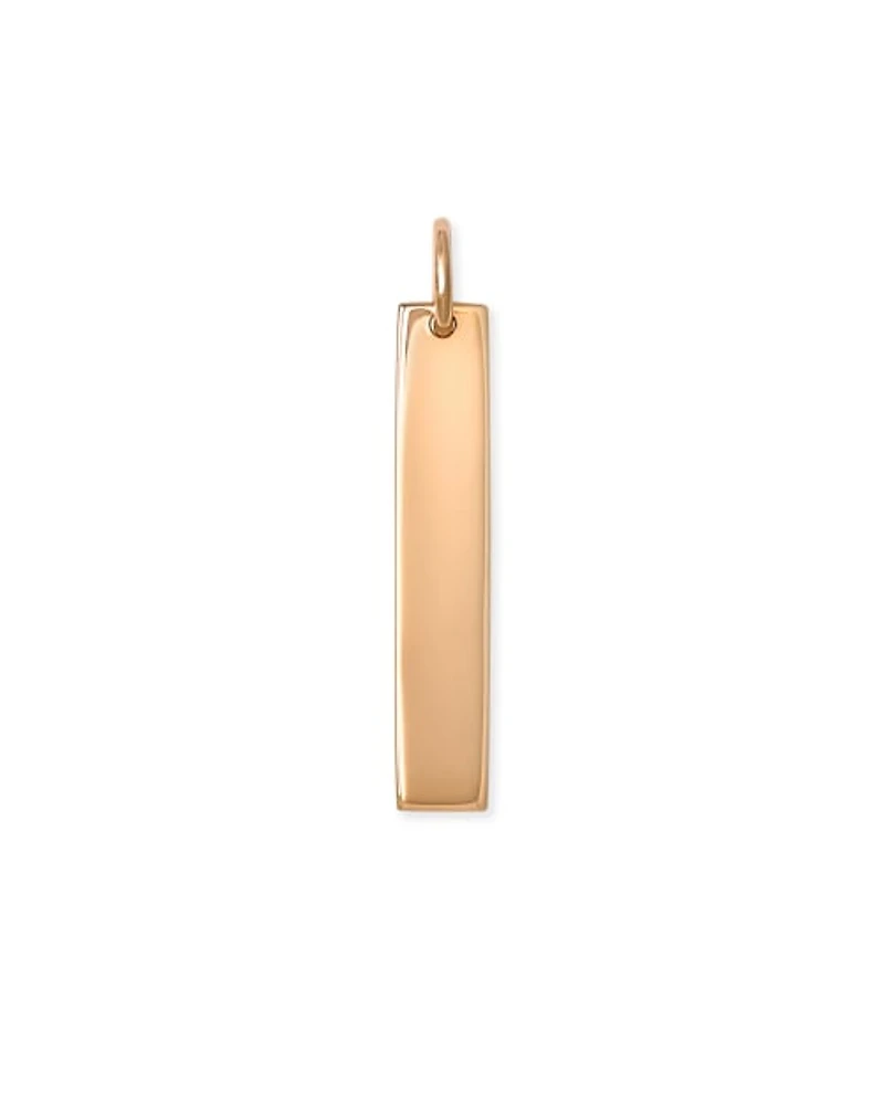 Allison Charm in 18k Rose Gold Vermeil