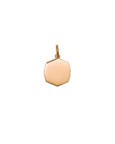Davis Small Charm in 18k Rose Gold Vermeil