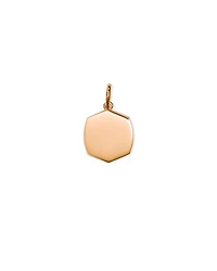 Davis Small Charm in 18k Rose Gold Vermeil